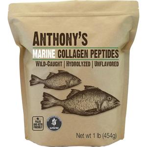 Коллаген Anthony's Goods Hydrolyzed Marine Peptides, 454 гр