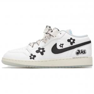 Jordan Кроссовки баскетбольные мужские low top белые с технологией air 1, износостойкие винтажные