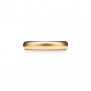 Кольцо Tiffany & Co Forever Wedding Band, желтое золото