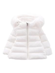 Утепленная куртка Moncler Enfant Obie, белый