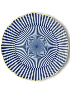 Набор arcano из четырех обеденных тарелок, 26,5 см, Bitossi Home, синий