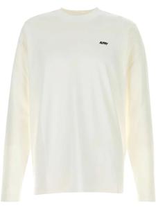 Футболка с длинными рукавами и вышитым логотипом Autry, белый