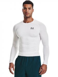Лонгслив HeatGear Armour Langarm-Oberteil Under Armour, белый