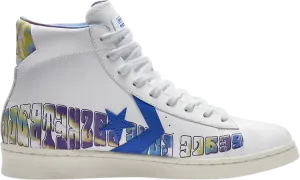 Кроссовки Converse Pro Leather High Peace, Love, and Basketball, белый