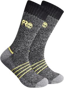 Timberland PRO мужские носки Crew, 2 пары, Grey (2-Pack)