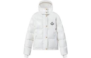 Пуховик женский белый Louis Vuitton