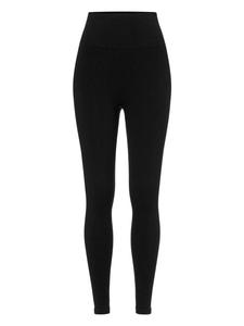 Леггинсы FORM Rib Seamless черного цвета Les Lunes