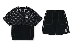 Повседневная спортивная одежда monogram коллекция reading цвет изображения для детей 3-7 лет MLB, черный