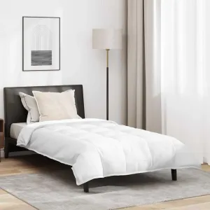 Одеяло с подушкой, 2 шт., белое, 155 x 220 см, пуховое - Duvets 3376366 vidaXL