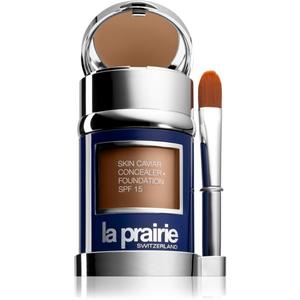 La Prairie, Skin Caviar Concealer Foundation Тональная основа и консилер Spf 15, оттенок N-20 Pure Ivory, 30 мл