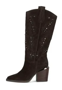 Ковбойские/Байкерские сапоги Alma En Pena, Marbled Brown