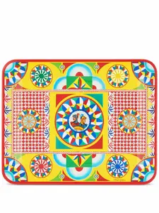 Поднос с принтом Carretto Dolce & Gabbana, белый