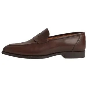 Loro Piana Лоферы Sergio для мужчин, коричневые