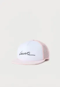Унисекс кепка casquette Lacoste, Flamingo/White