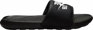 Сандалии Nike Victori One Slide 'Black White', черный
