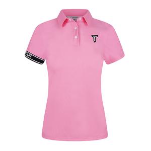 Футболка женская EUROPEAN TOUR, розовая