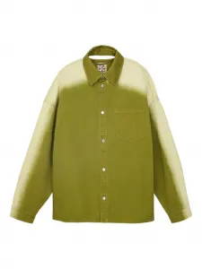 Джинсовая рубашка с длинными рукавами Camperlab, зеленый