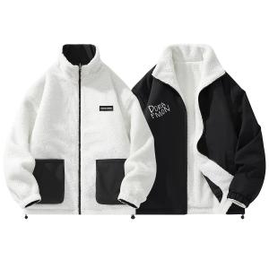 Куртка DoraemonA Puffer, черный/съемная подкладка шерпа