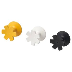 Крючки самоклеющиеся Ikea Jordborr, разноцветный