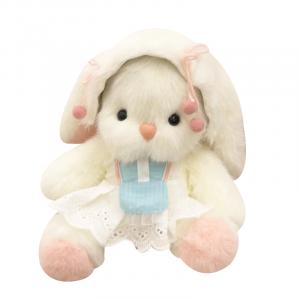 Говорящий кролик DIY плюшевая кукла высота 30 см Happy Fish