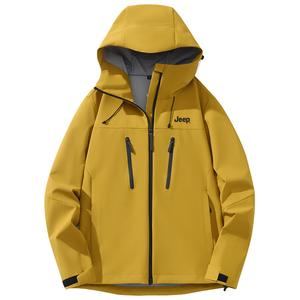 Jeep Ветровка унисекс, Pomelo Yellow (Single Brew Quality Edition)