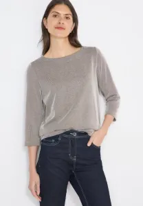 Топ с длинными рукавами gestreiftes Cecil, Macchiato Brown