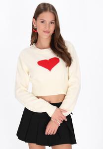 Джемпер myMo Jumper, Offwhite/Off-White