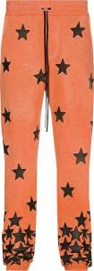 Спортивные брюки Amiri Chemist Star Sweatpant 'Orange/Black', оранжевый