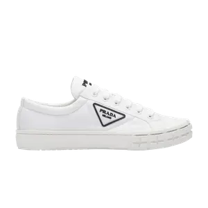 Кроссовки Prada Cassetta Wheel White Nylon2021, белый