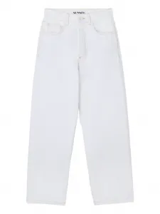 Зауженные брюки Sunnei, белый