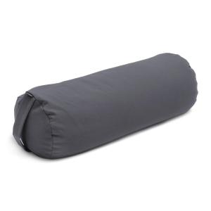 YOGISTAR Yoga Bolster Yin Standard - круглый, серый гранит