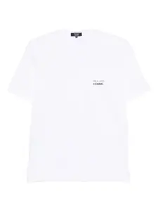 Футболка с логотипом Comme des Garçons Homme, белый