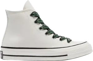 Кроссовки Converse Chuck 70 High Wordmark Ribbon Laces, белый