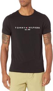 Мужская футболка с коротким рукавом и логотипом Tommy Hilfiger THD, Dark Sable