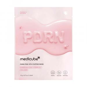 Регенерирующая тканевая маска Medicube PDRN Pink Vita Coating Mask, 1 шт., 22 г