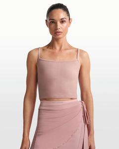 Топ Nike x SKIMS Ribbed Seamless Women's Cami Tank, розовый