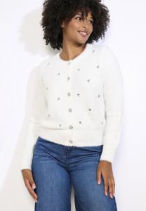 Кардиган LolaLiza Cardigan, Vanilla White/White