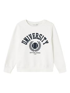 Худи NAME IT Sweatshirt Tille, белый