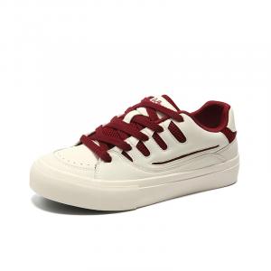 NANJIREN Мужские скейтерские кеды низкие бежево-красные, цвет Beige Red