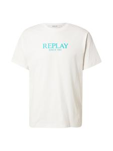 REPLAY Футболка в цвете Off White