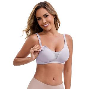 Женский бюстгальтер для кормления с регулируемыми застежками и V-образным вырезом Inspire Chic, Light Purple