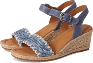 Женские эспадрильи на танкетке Sfft Inez с противоскользящей подошвой Sofft, Zante Blue