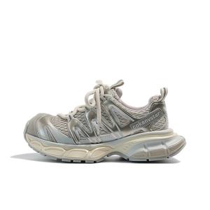 CHERRY&KALIKA Серебряные женские кроссовки Low top Chunky, цвет Silver