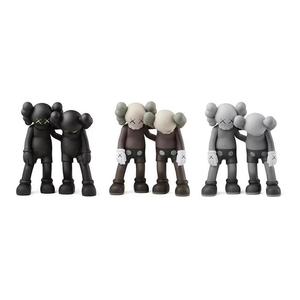 Набор виниловых фигурок Kaws Along The Way, черный/коричневый/серый