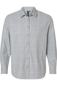 Рубашка женская Burnside, серый/белый