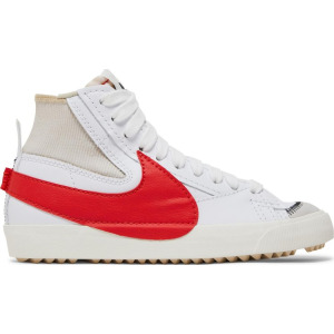 Кроссовки Nike Blazer Mid '77 Jumbo 'White Habanero Red', белый