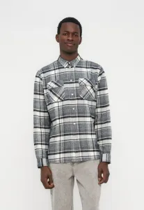 Клетчатая рубашка Pier One, Grey/White