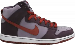 Кроссовки Nike Dunk High Premium SB 'Plum', фиолетовый