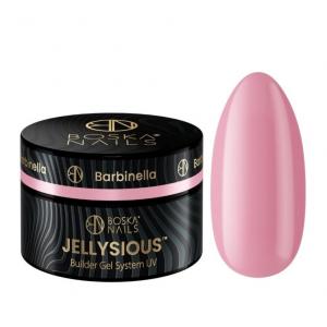 Boska Nails, Jellysious Barbinella, Светло-розовый гель для наращивания ногтей jelly Builder Gel System UV, 50мл