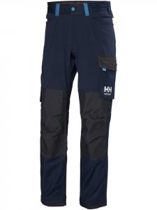 Рабочие брюки "Oxford 4X CNCT Pant" синего цвета Helly Hansen